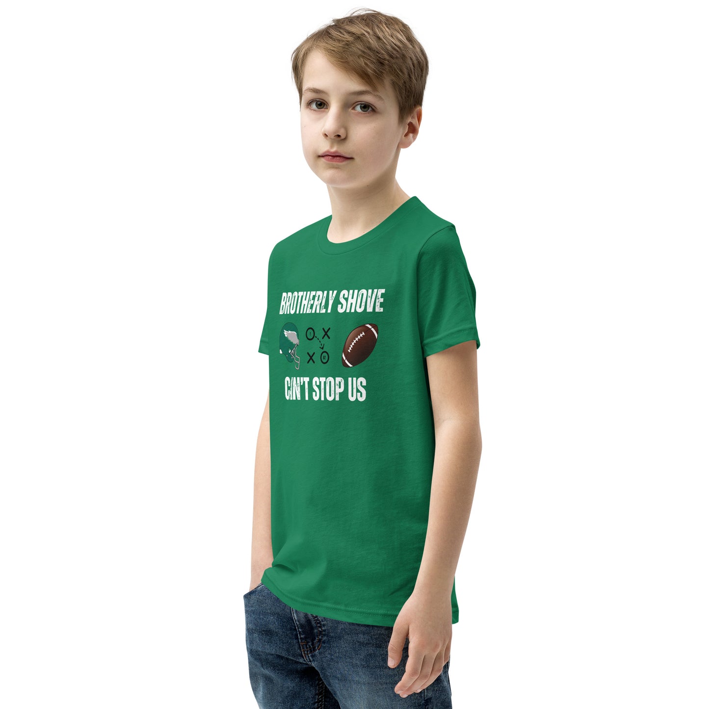 Brotherly Shove Youth Short Sleeve T-Shirt