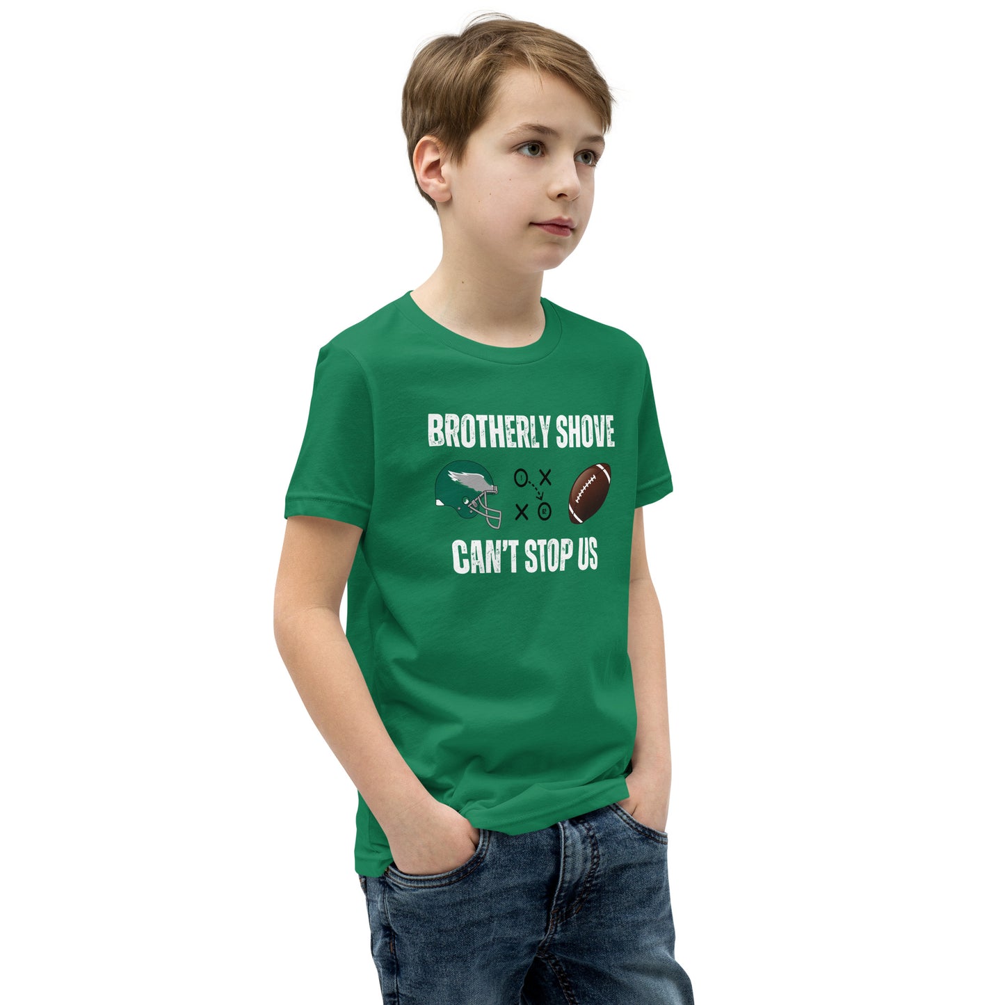 Brotherly Shove Youth Short Sleeve T-Shirt