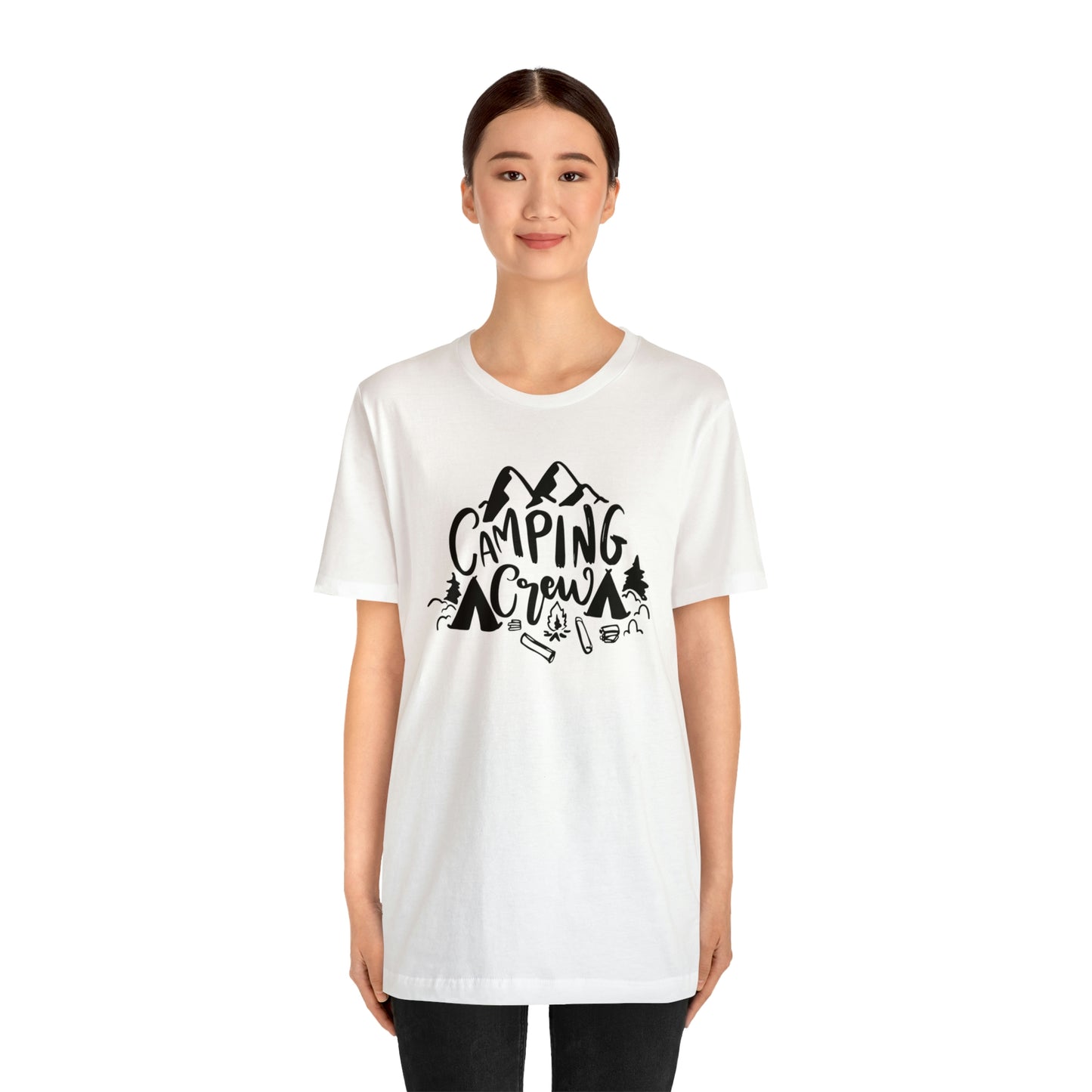 Camping Crew- Unisex Jersey Short Sleeve Tee