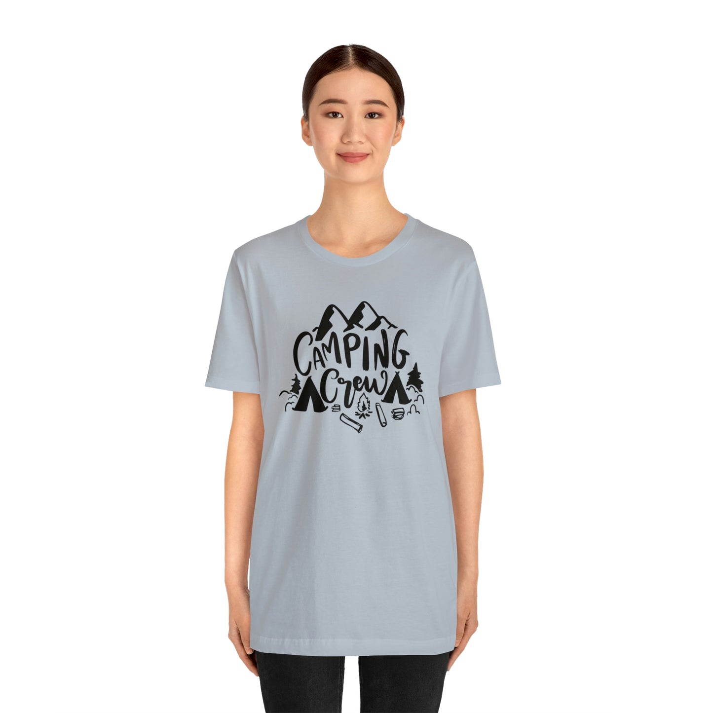 Camping Crew- Unisex Jersey Short Sleeve Tee