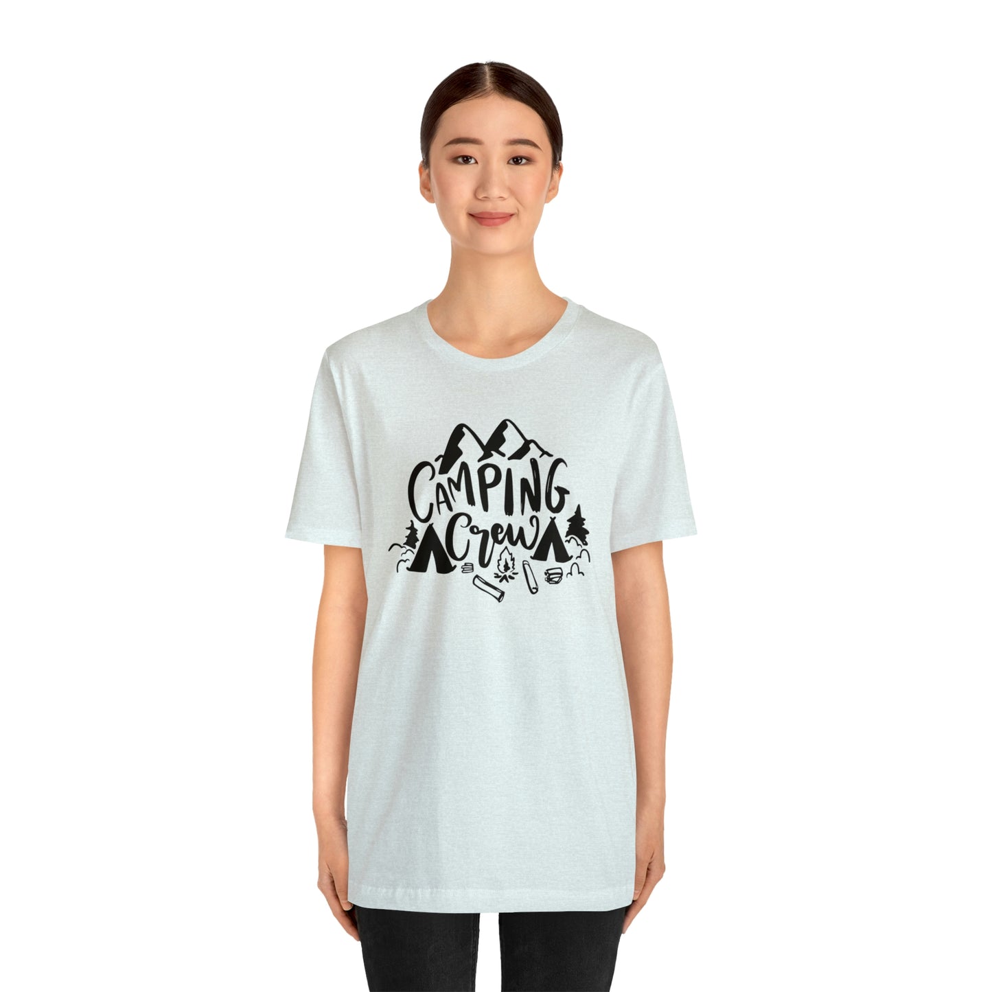 Camping Crew- Unisex Jersey Short Sleeve Tee