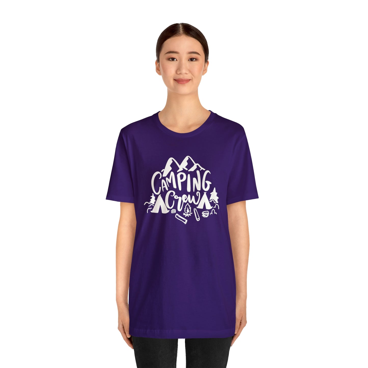 Camping Crew- Unisex Jersey Short Sleeve Tee