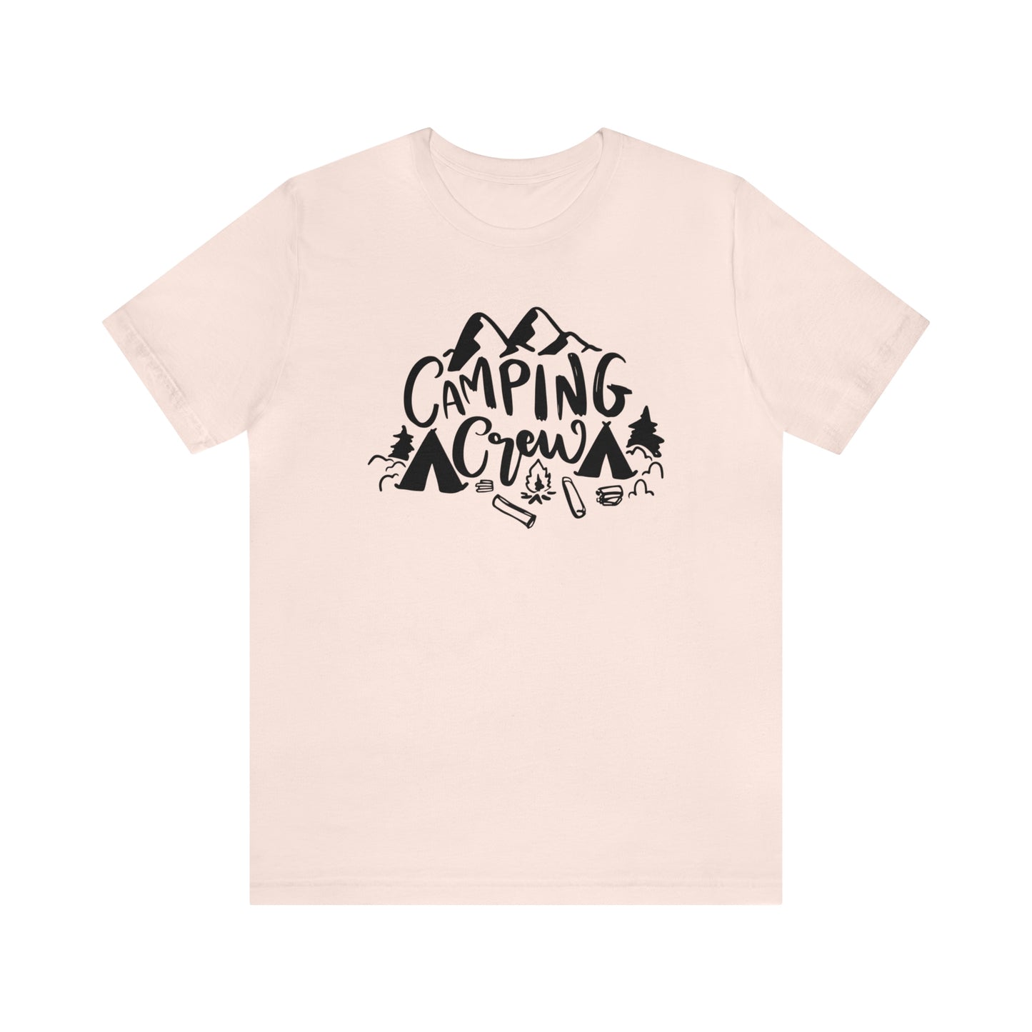 Camping Crew- Unisex Jersey Short Sleeve Tee