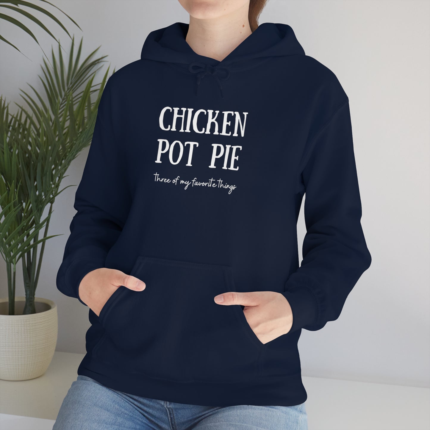 Chicken Pot Pie- Unisex Heavy Blend™ Hooded Sweatshirt