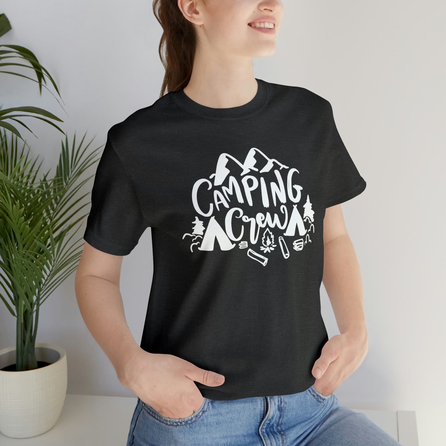 Camping Crew- Unisex Jersey Short Sleeve Tee