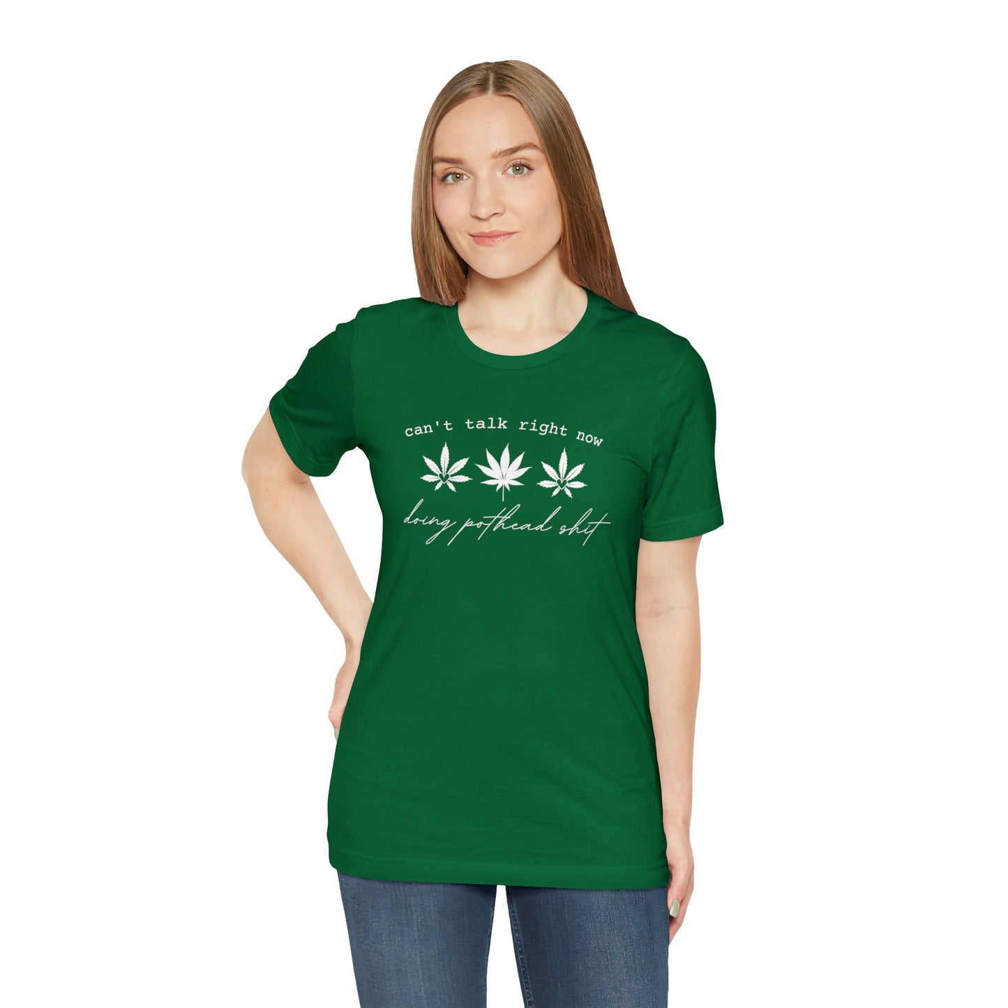 Doing Pothead Sh*t - Unisex Jersey Short Sleeve Tee