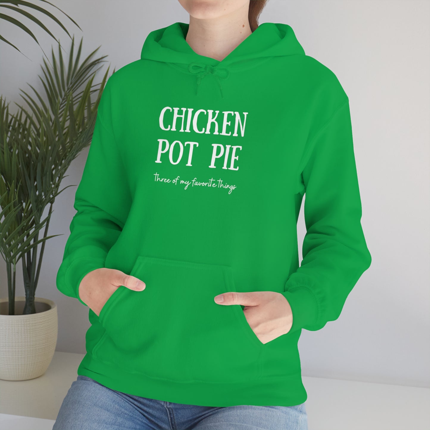 Chicken Pot Pie- Unisex Heavy Blend™ Hooded Sweatshirt