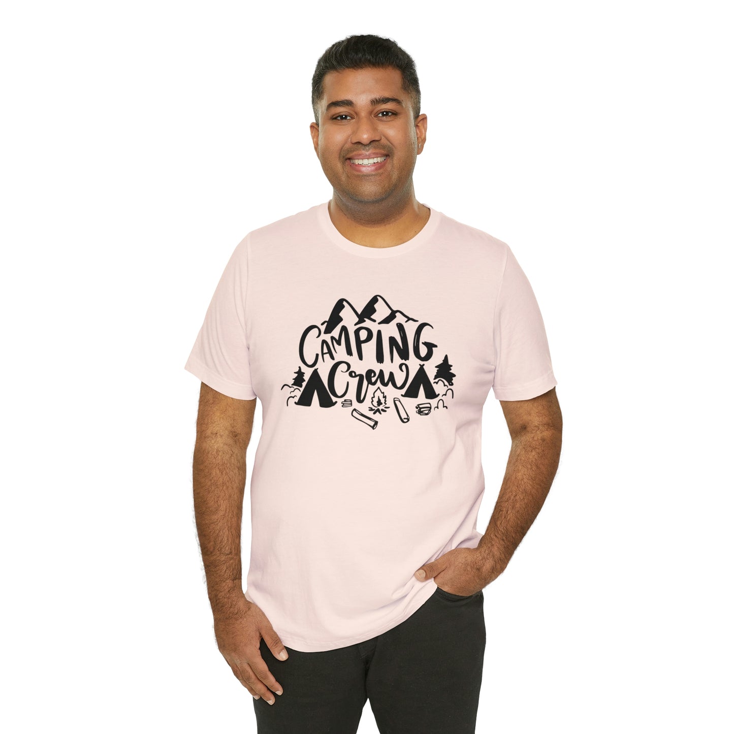 Camping Crew- Unisex Jersey Short Sleeve Tee