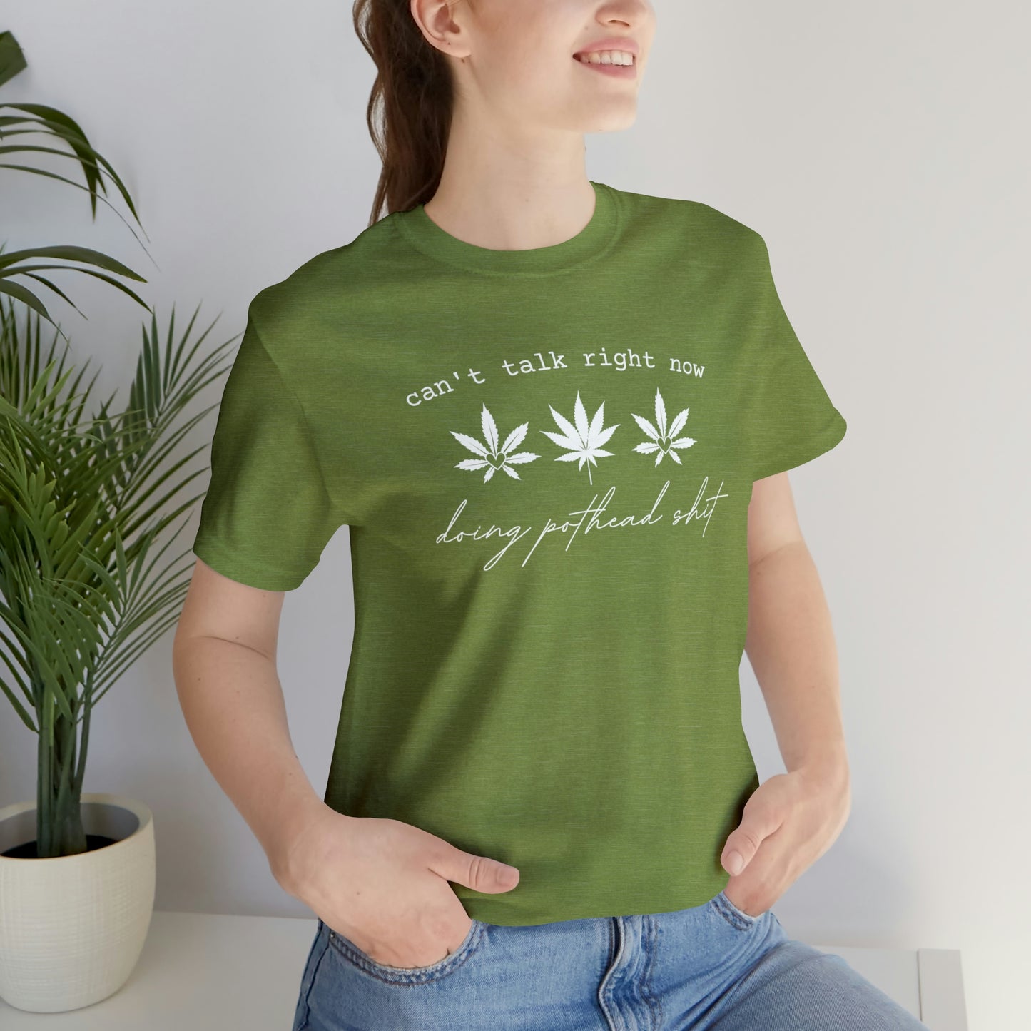 Doing Pothead Sh*t - Unisex Jersey Short Sleeve Tee