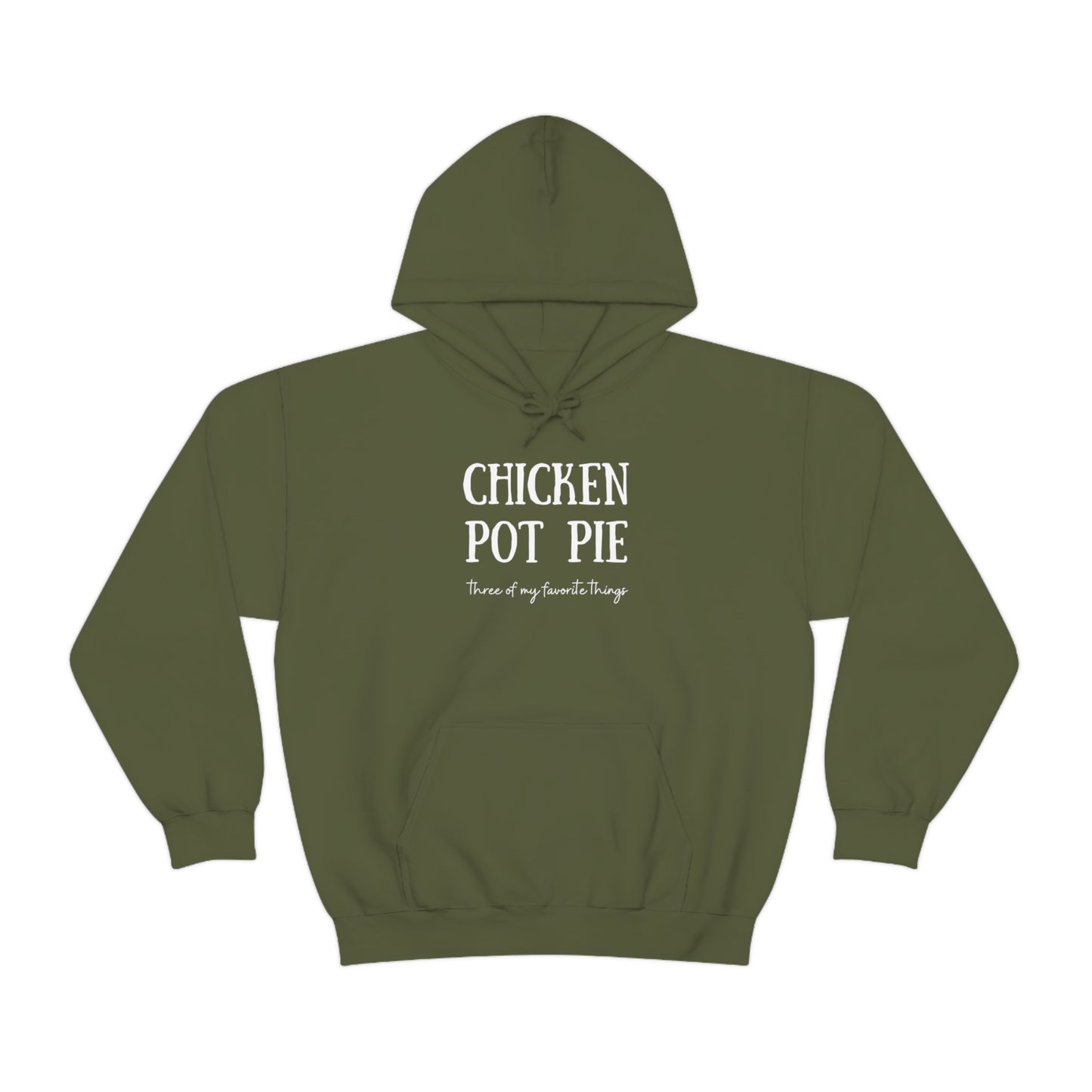 Chicken Pot Pie- Unisex Heavy Blend™ Hooded Sweatshirt