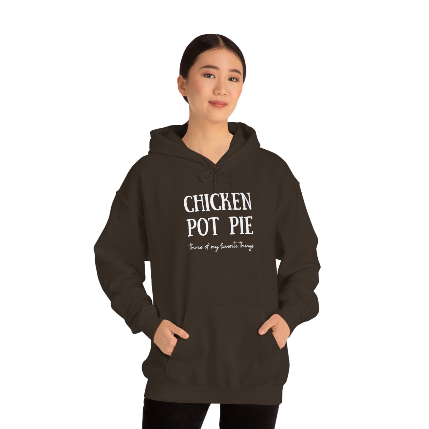 Chicken Pot Pie- Unisex Heavy Blend™ Hooded Sweatshirt