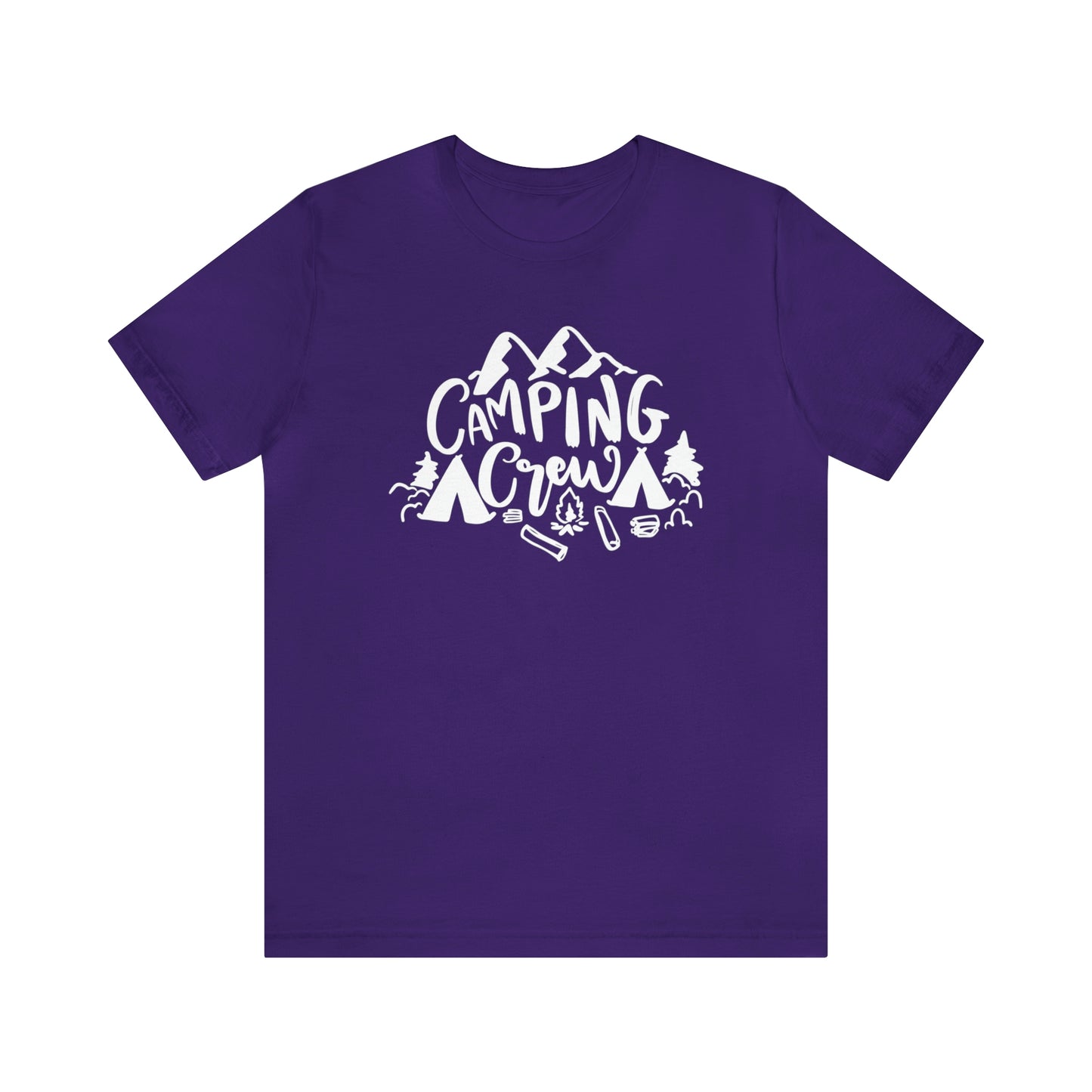 Camping Crew- Unisex Jersey Short Sleeve Tee