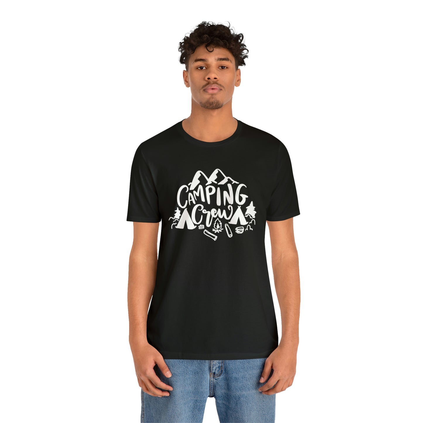 Camping Crew- Unisex Jersey Short Sleeve Tee