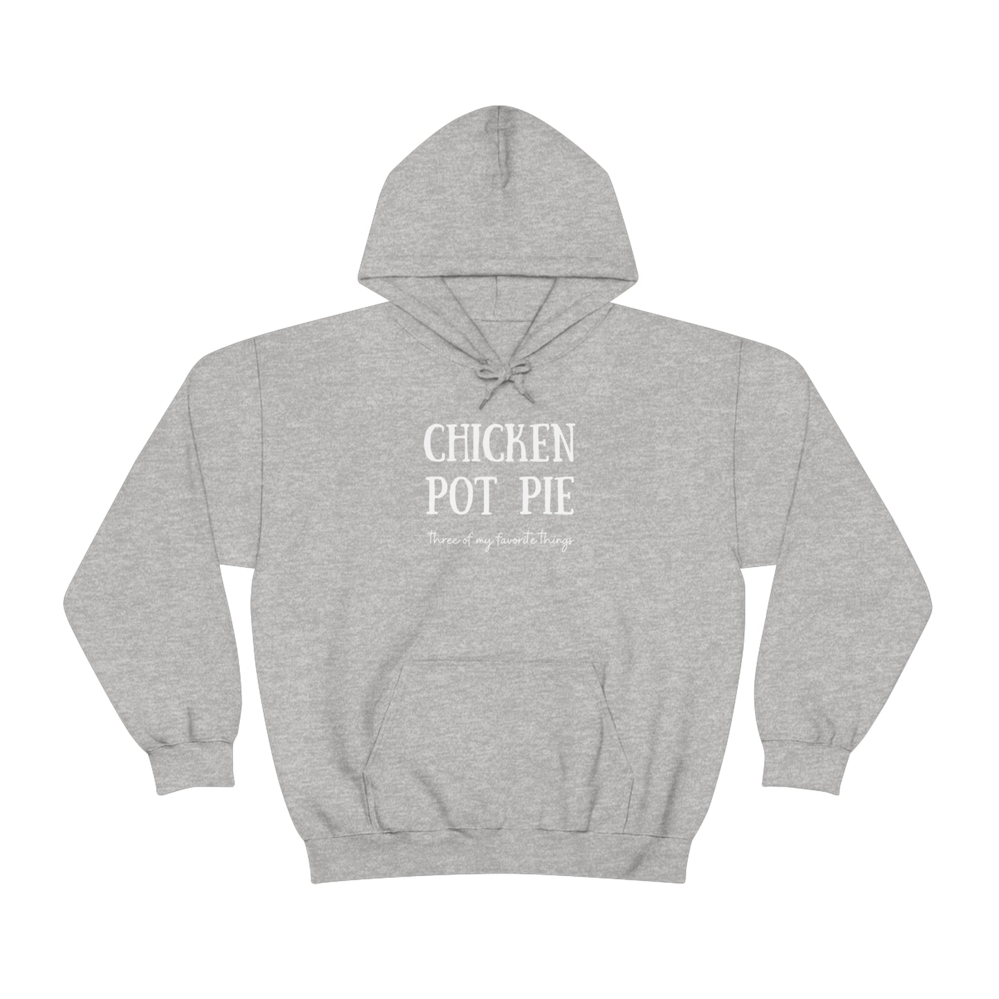 Chicken Pot Pie- Unisex Heavy Blend™ Hooded Sweatshirt