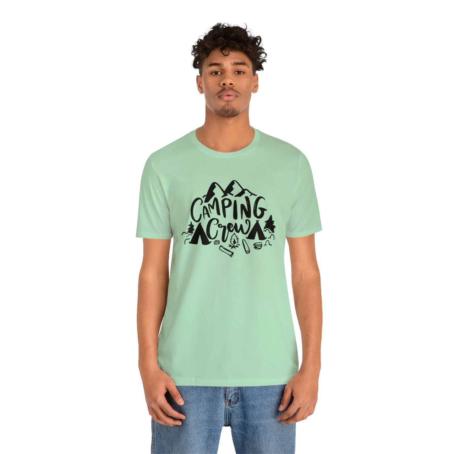 Camping Crew- Unisex Jersey Short Sleeve Tee