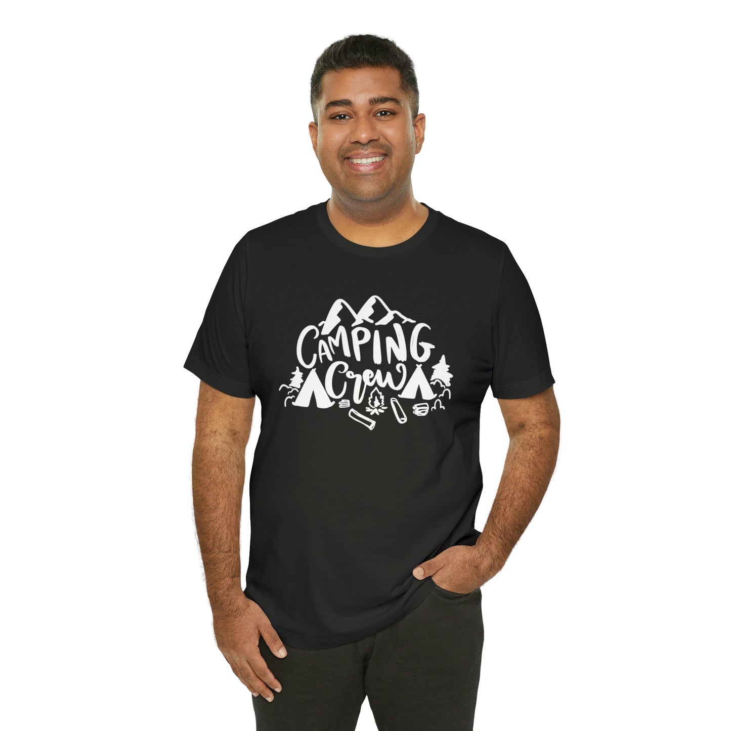 Camping Crew- Unisex Jersey Short Sleeve Tee