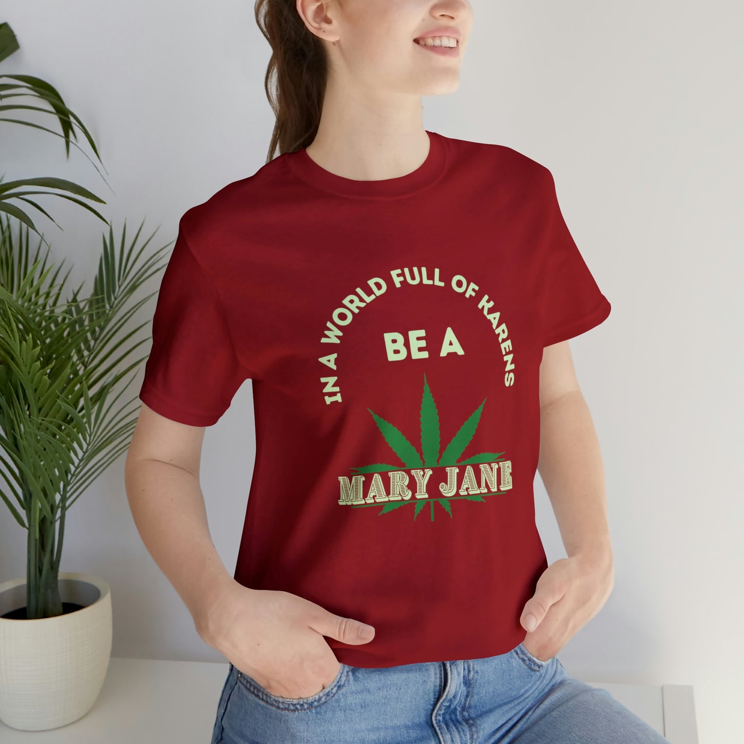 Mary Jane- Jersey Short Sleeve Tee