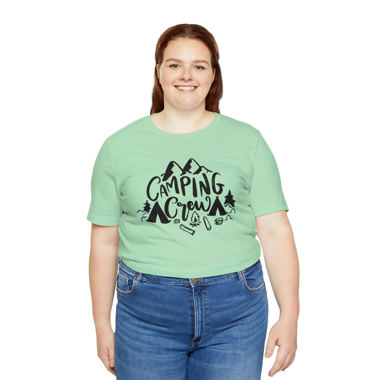 Camping Crew- Unisex Jersey Short Sleeve Tee