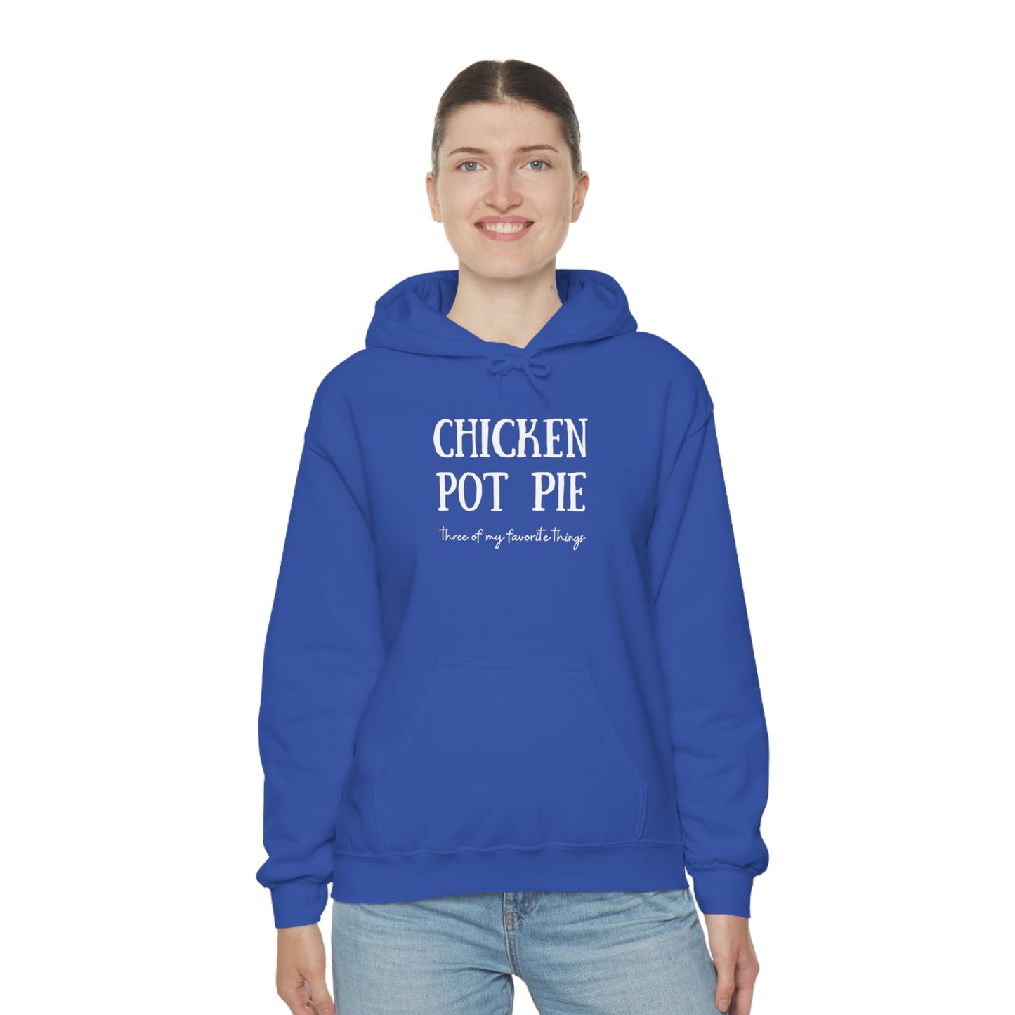 Chicken Pot Pie- Unisex Heavy Blend™ Hooded Sweatshirt