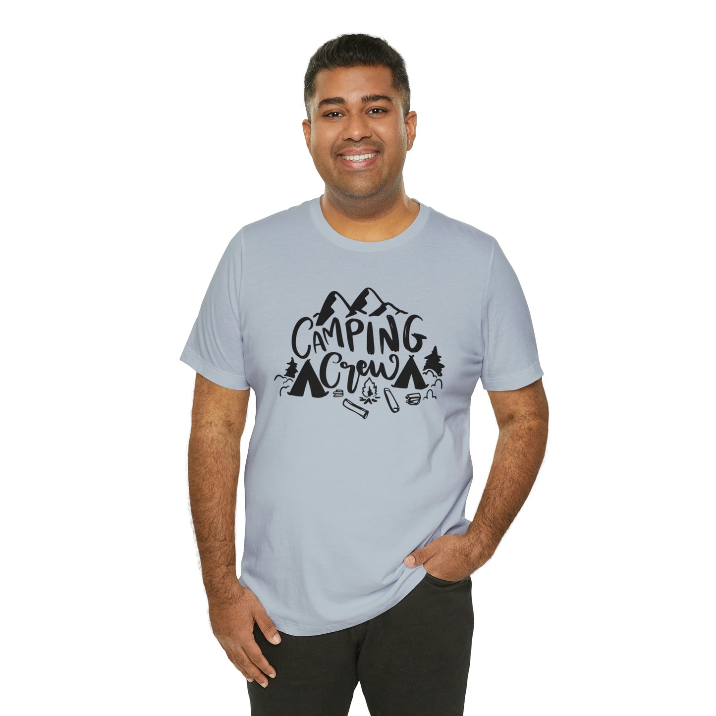 Camping Crew- Unisex Jersey Short Sleeve Tee