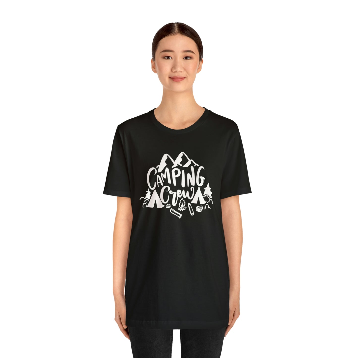 Camping Crew- Unisex Jersey Short Sleeve Tee