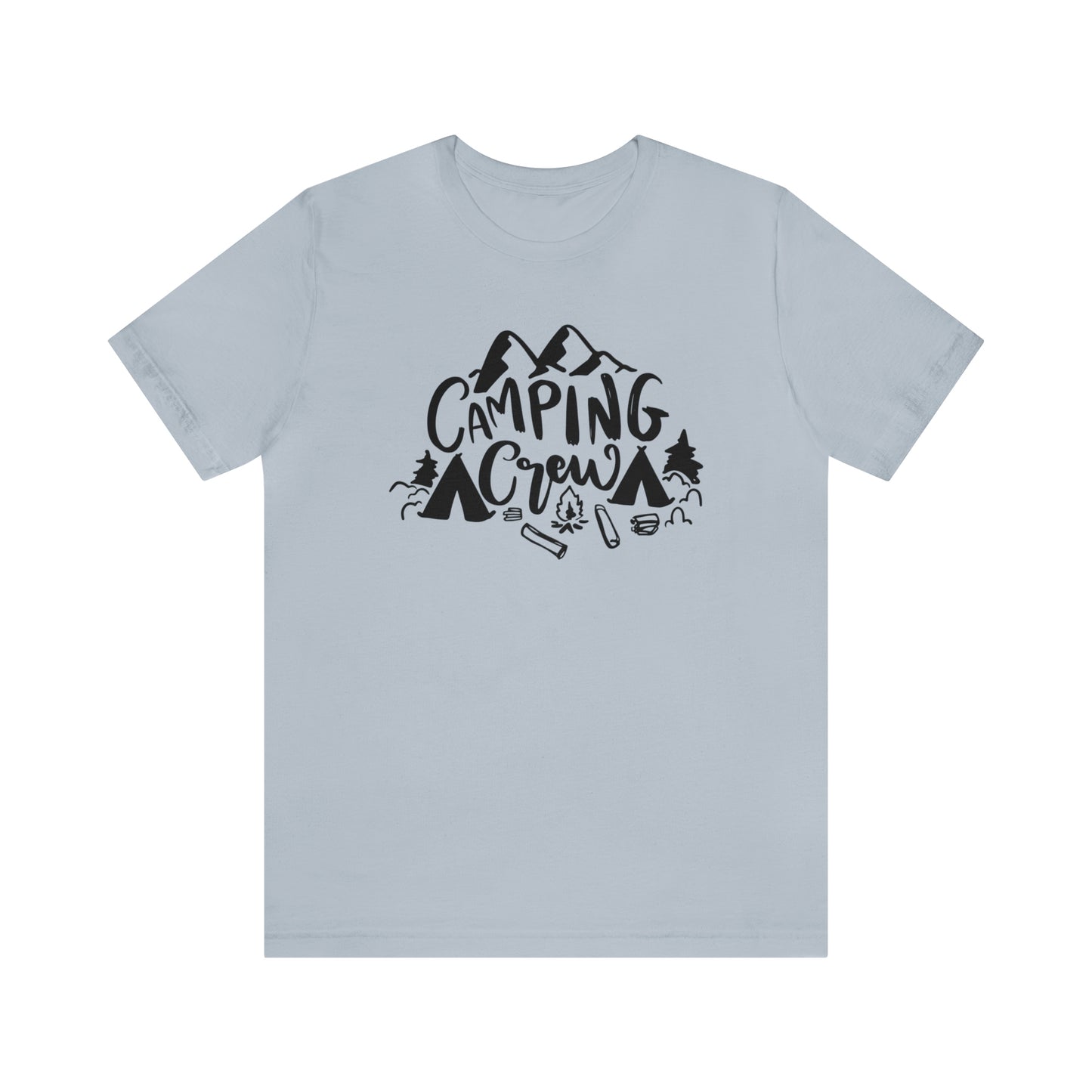 Camping Crew- Unisex Jersey Short Sleeve Tee