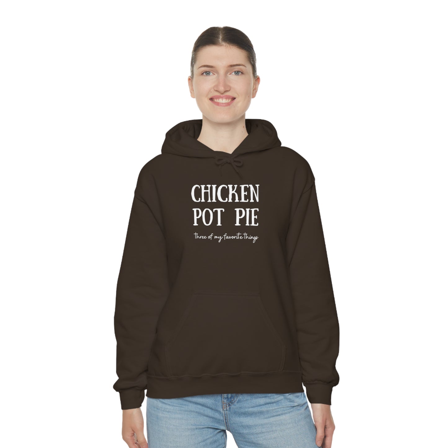 Chicken Pot Pie- Unisex Heavy Blend™ Hooded Sweatshirt