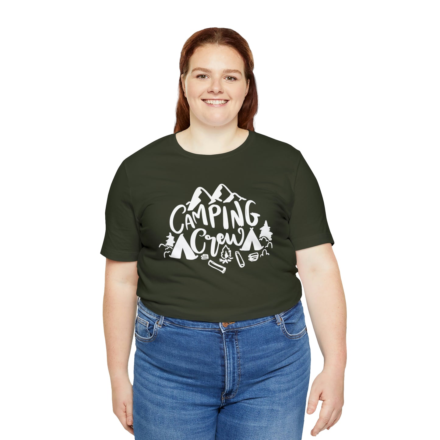 Camping Crew- Unisex Jersey Short Sleeve Tee