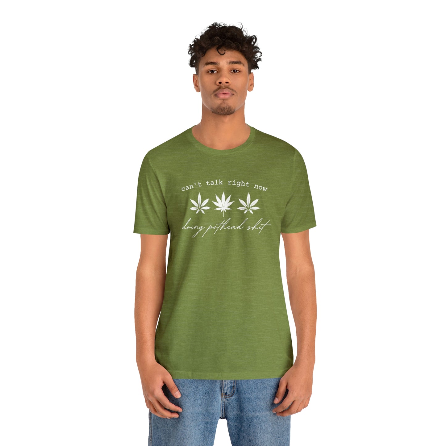 Doing Pothead Sh*t - Unisex Jersey Short Sleeve Tee