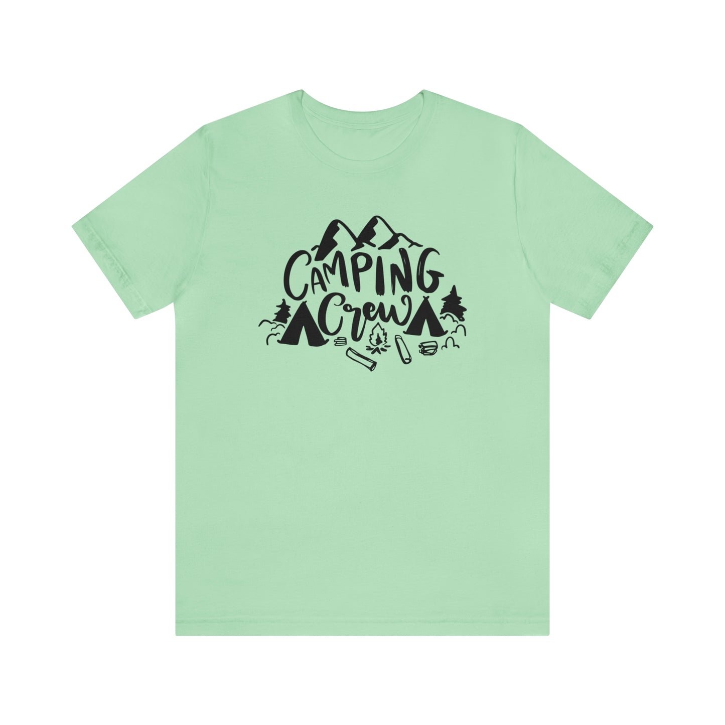 Camping Crew- Unisex Jersey Short Sleeve Tee