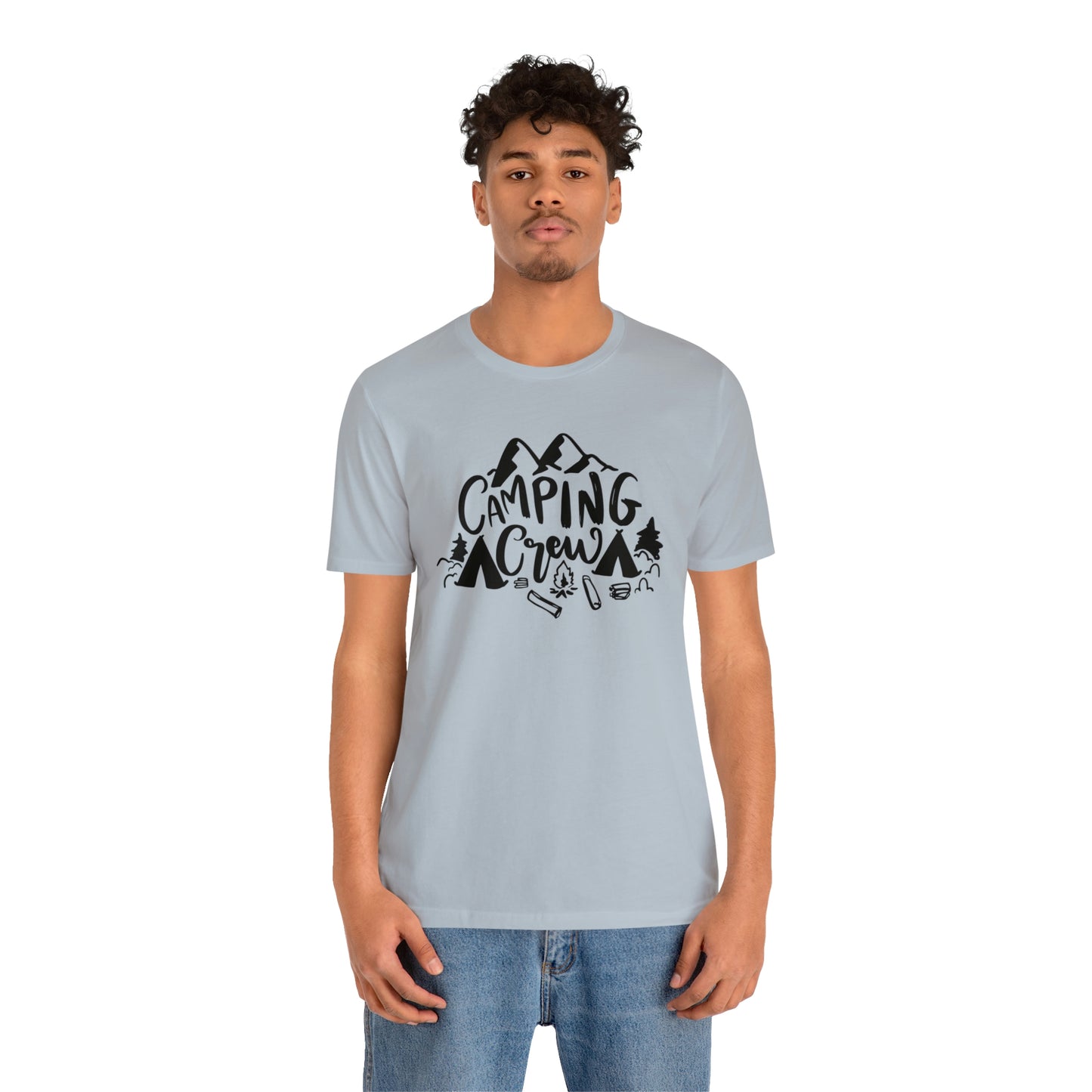 Camping Crew- Unisex Jersey Short Sleeve Tee