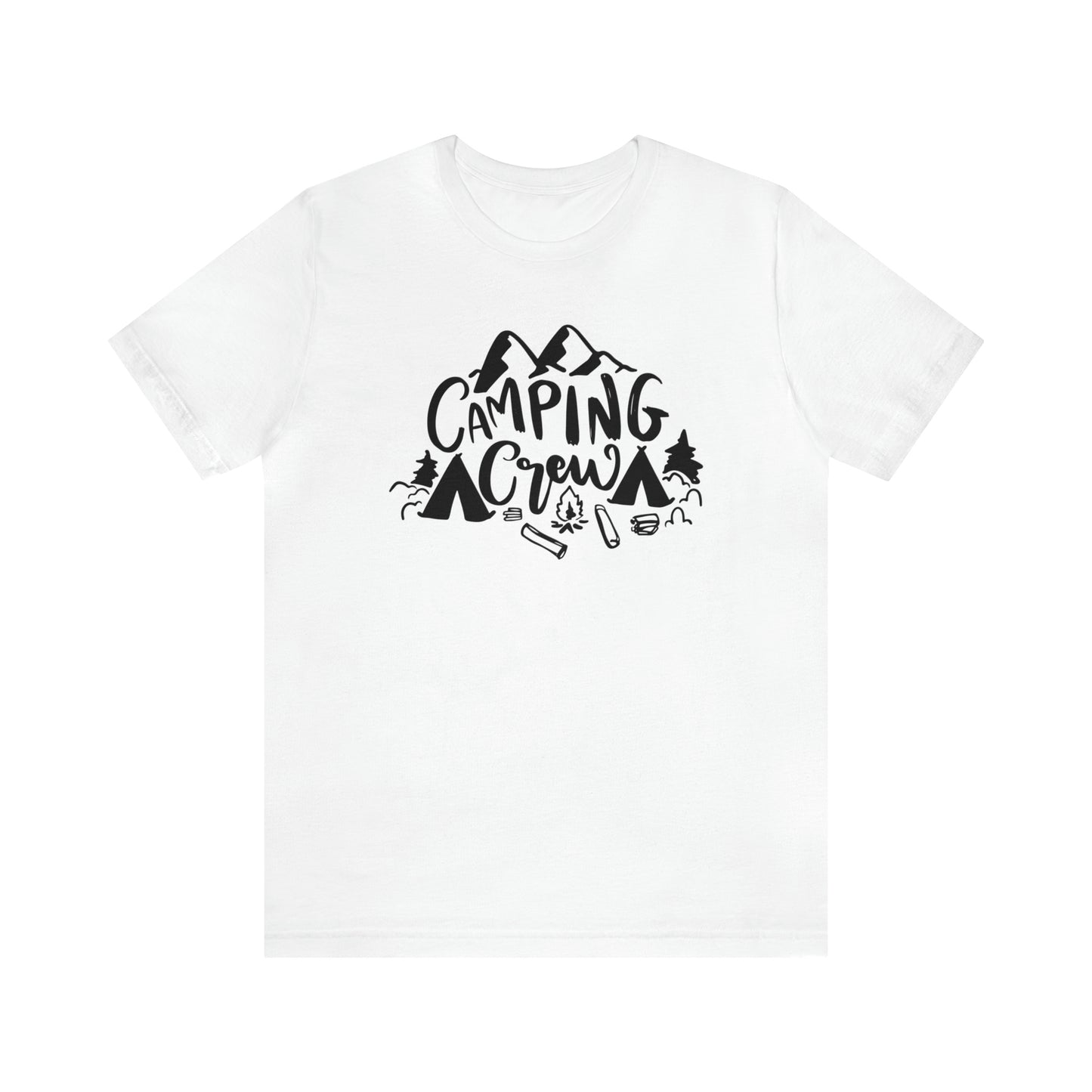 Camping Crew- Unisex Jersey Short Sleeve Tee