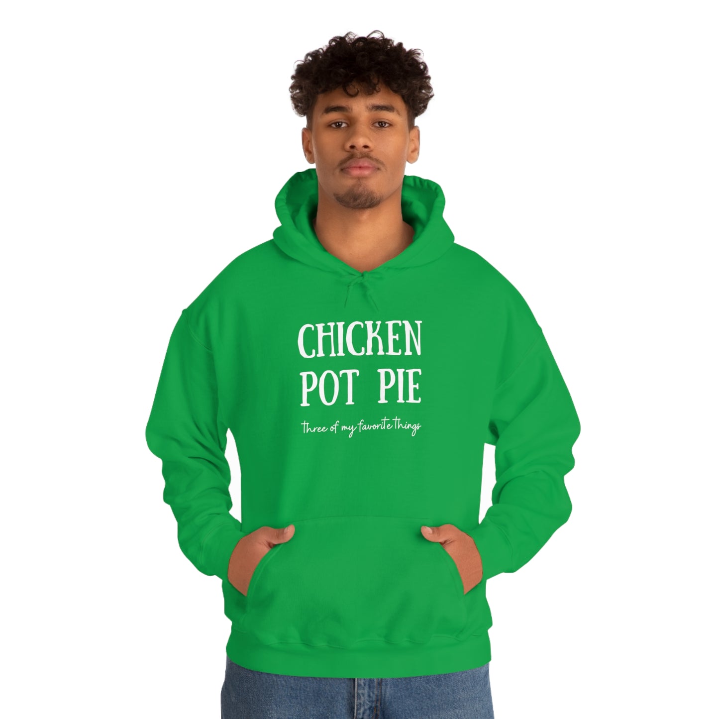 Chicken Pot Pie- Unisex Heavy Blend™ Hooded Sweatshirt