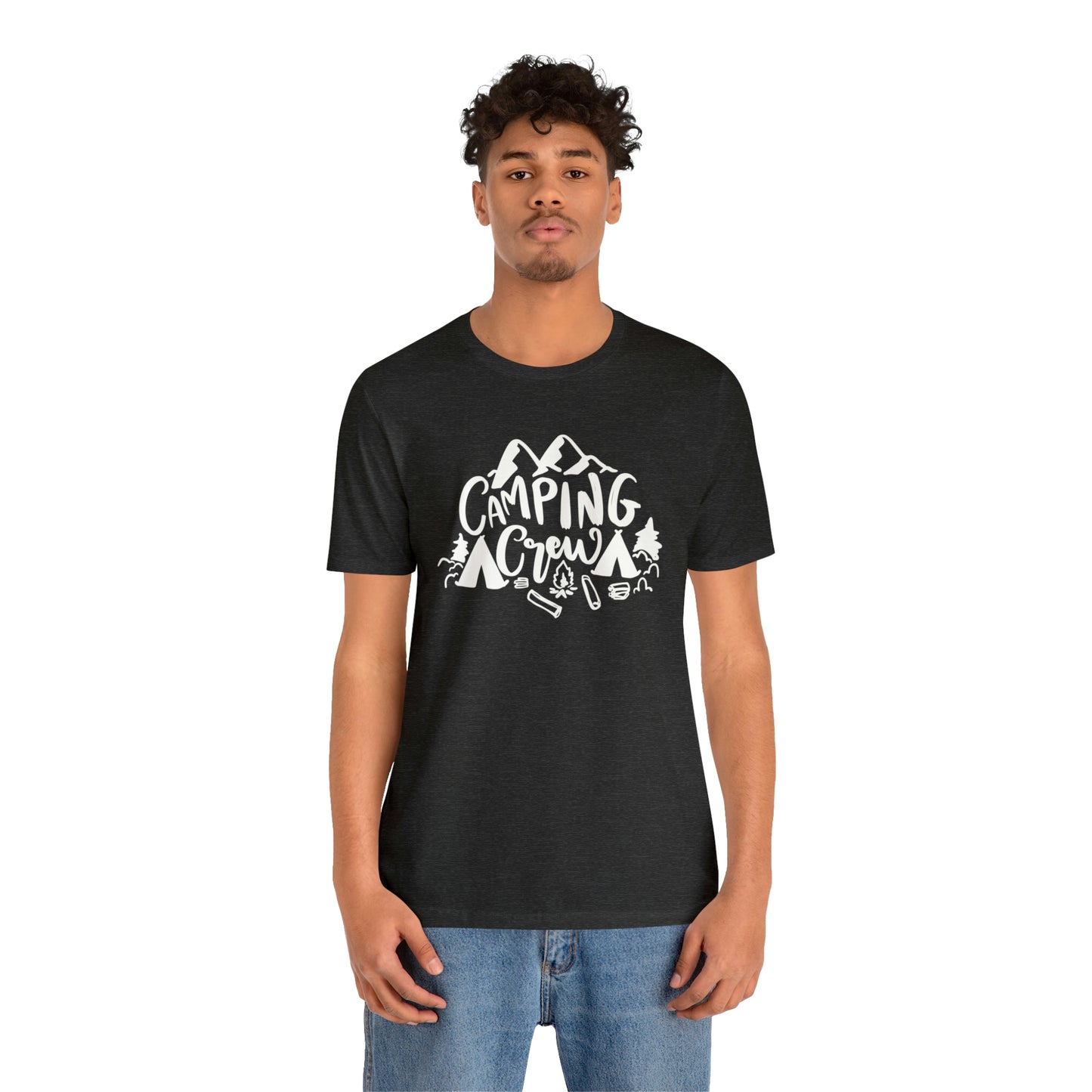 Camping Crew- Unisex Jersey Short Sleeve Tee