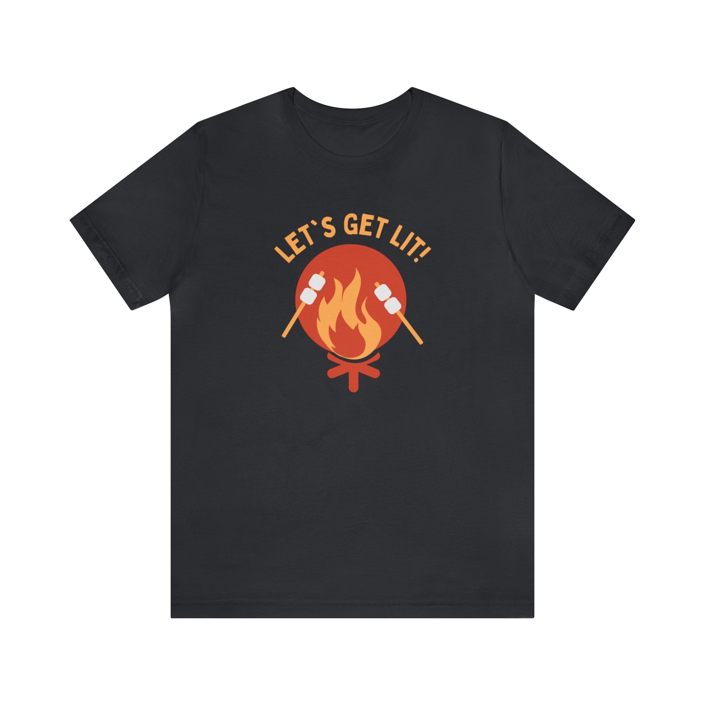 Let's Get Lit- Unisex Jersey Short Sleeve Tee