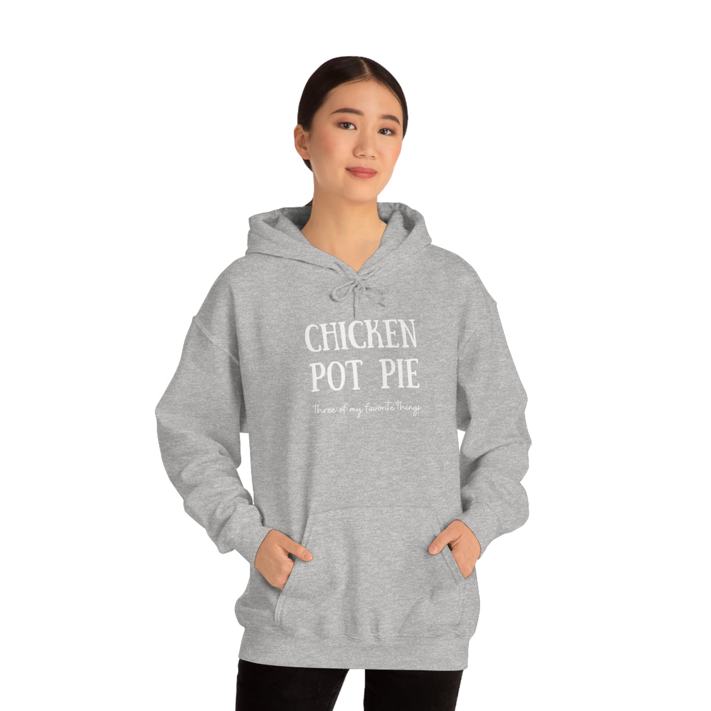 Chicken Pot Pie- Unisex Heavy Blend™ Hooded Sweatshirt