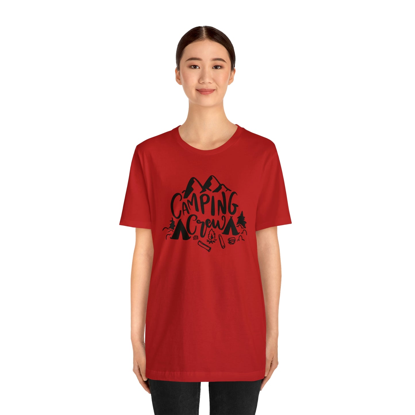 Camping Crew- Unisex Jersey Short Sleeve Tee