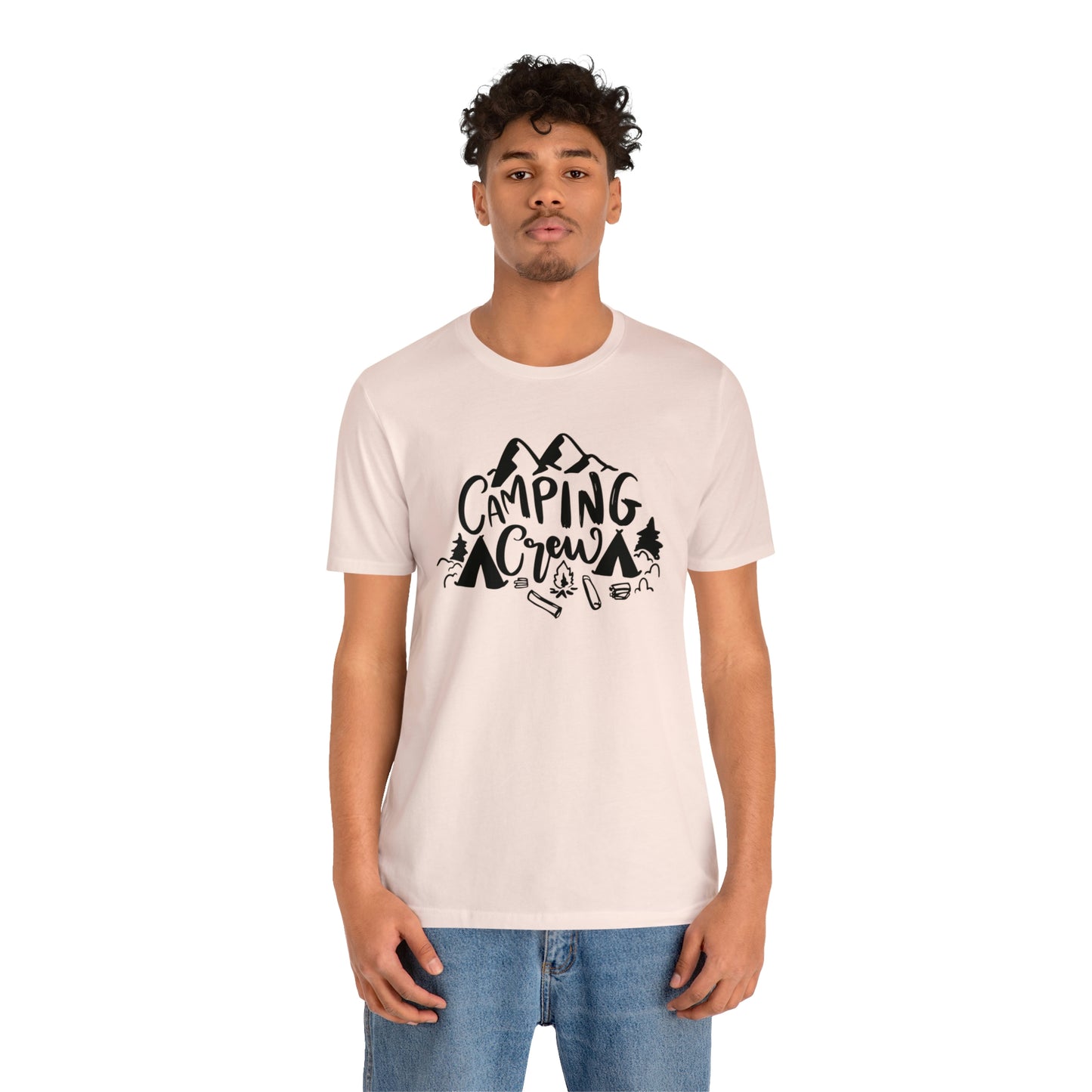 Camping Crew- Unisex Jersey Short Sleeve Tee