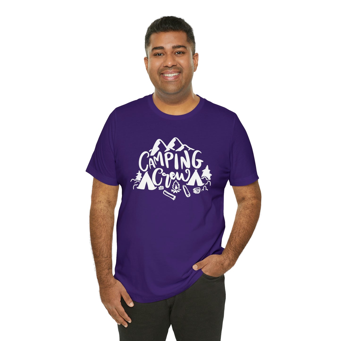 Camping Crew- Unisex Jersey Short Sleeve Tee