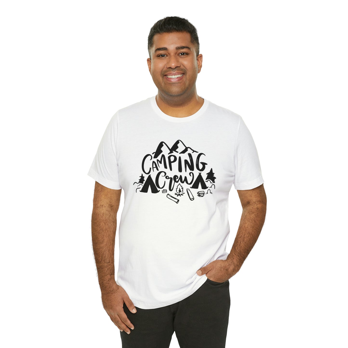 Camping Crew- Unisex Jersey Short Sleeve Tee