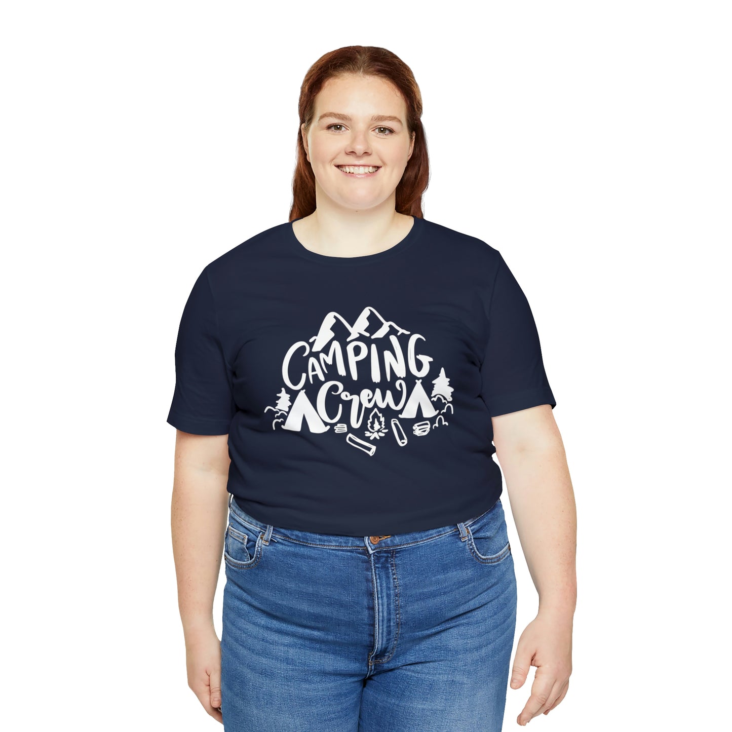 Camping Crew- Unisex Jersey Short Sleeve Tee