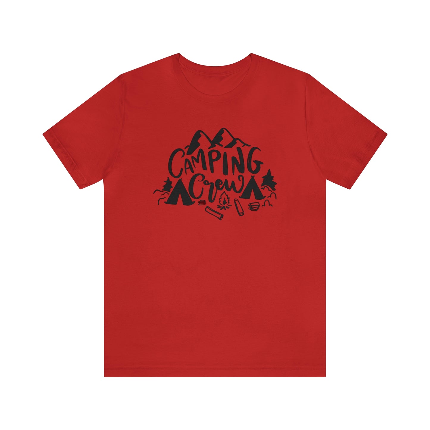 Camping Crew- Unisex Jersey Short Sleeve Tee