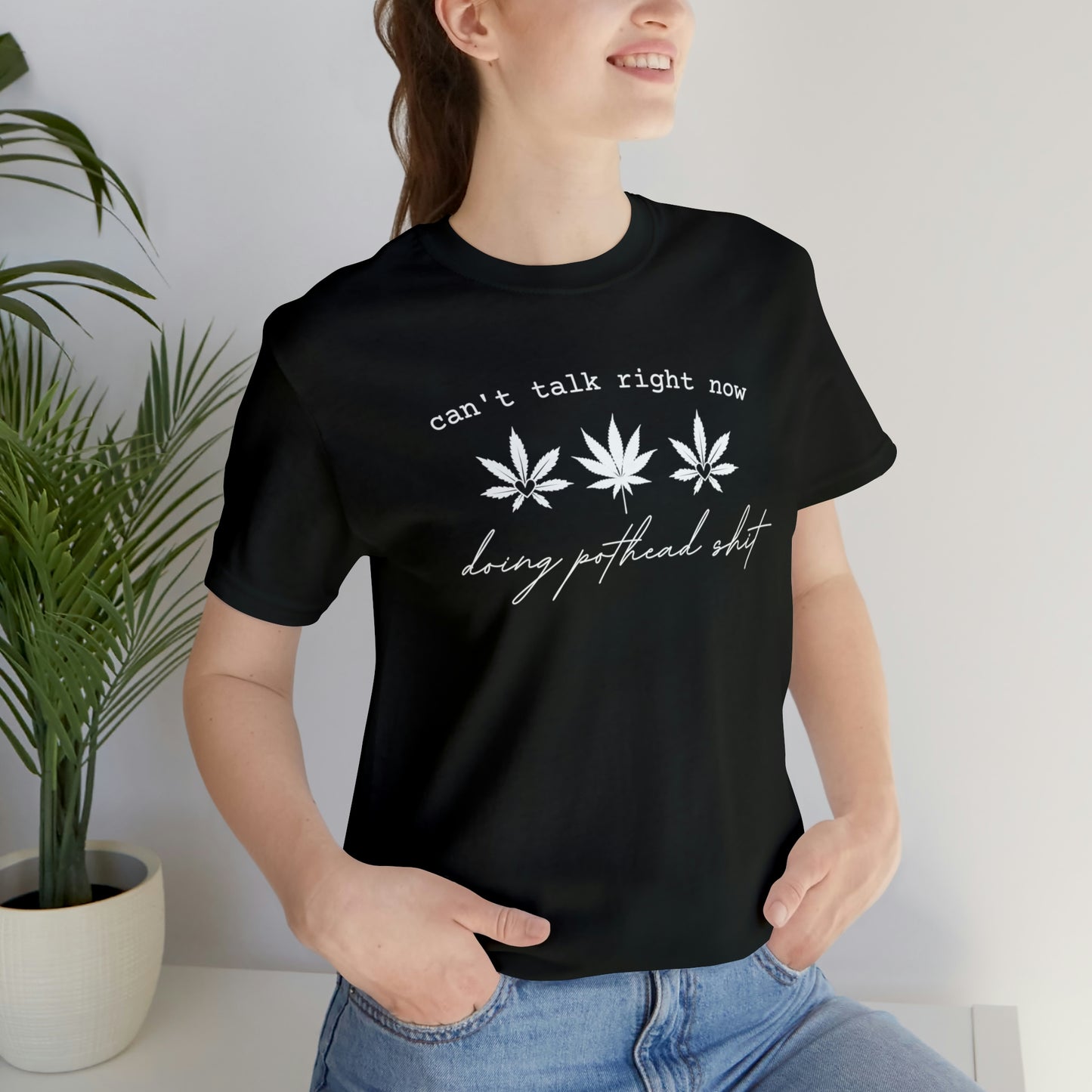 Doing Pothead Sh*t - Unisex Jersey Short Sleeve Tee