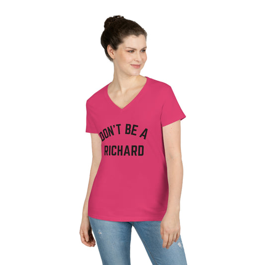 Richard- Ladies' V-Neck T-Shirt